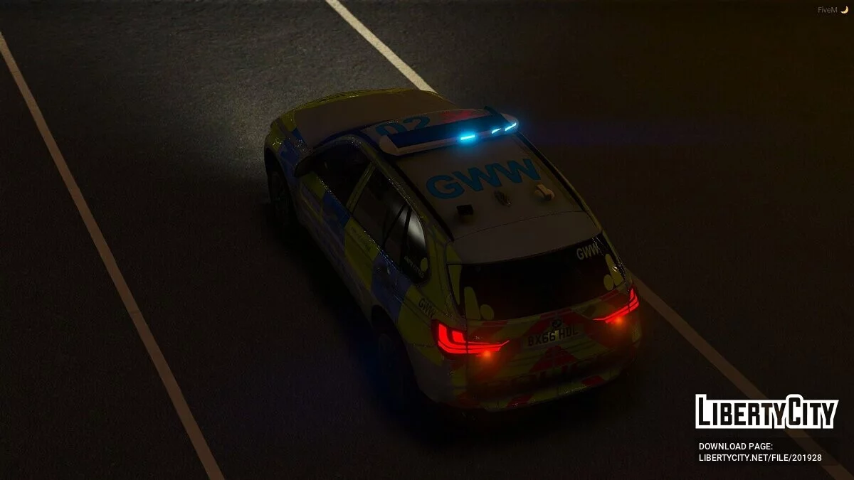 BMW X5 F15 Metropolitan Police ARV v1.0 / GTA 5