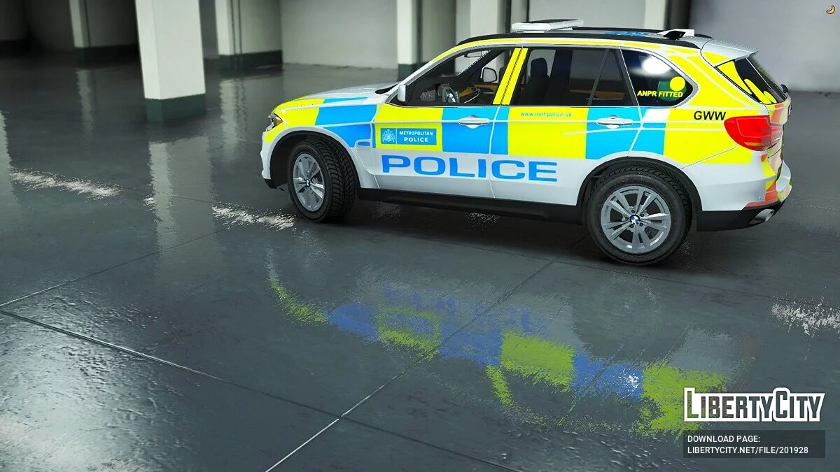 BMW X5 F15 Metropolitan Police ARV v1.0 / GTA 5