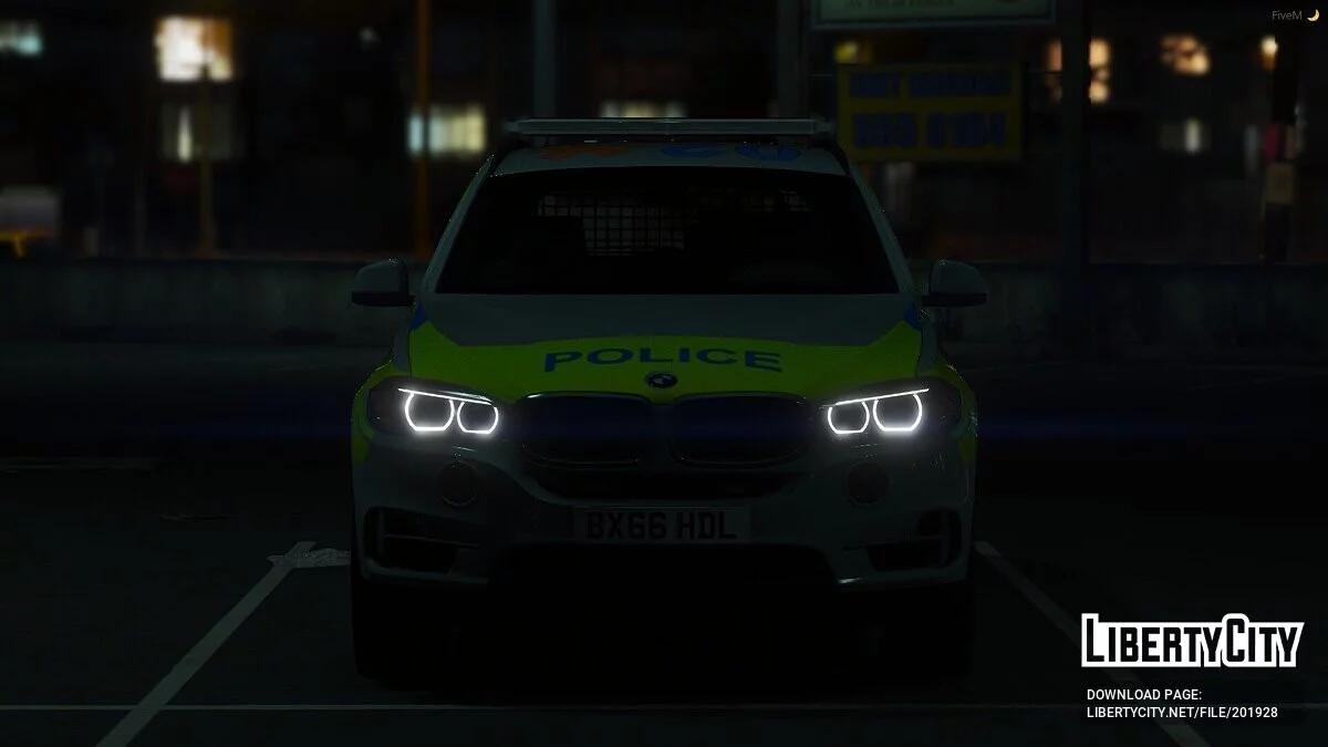 BMW X5 F15 Metropolitan Police ARV v1.0 / GTA 5