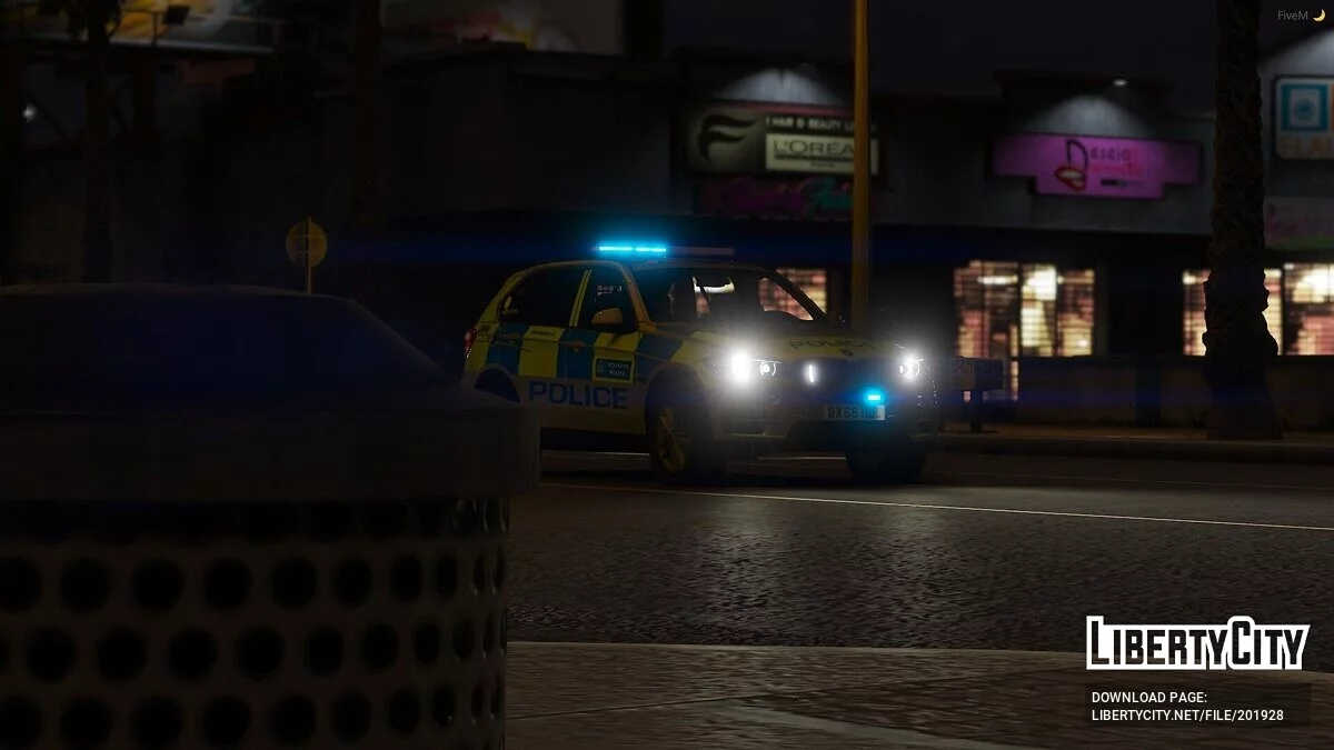 BMW X5 F15 Metropolitan Police ARV v1.0 / GTA 5