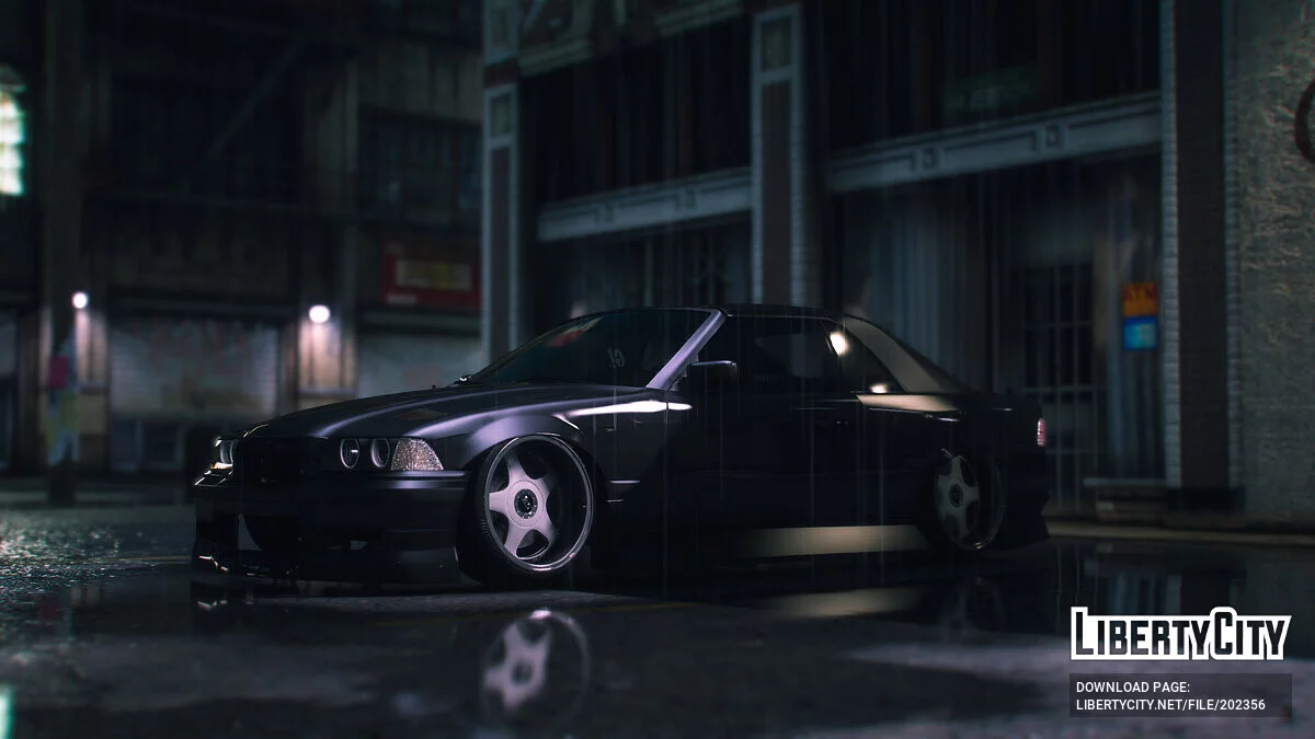 1996 BMW E36 Convertible v2.0 / GTA 5