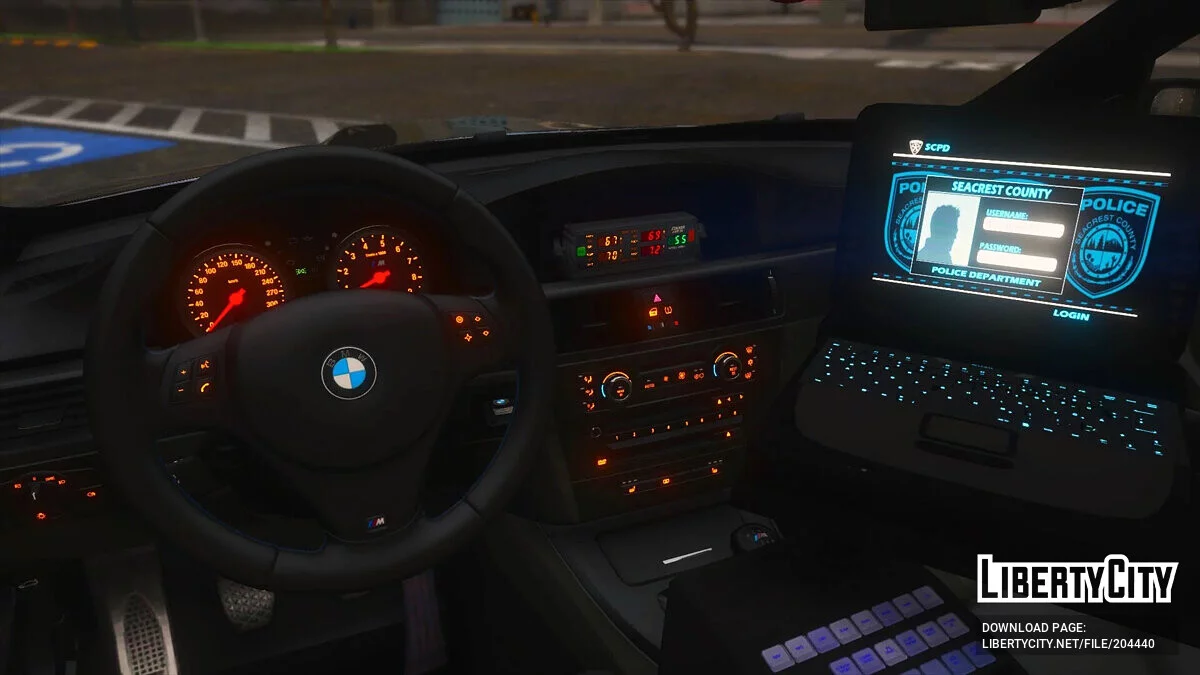 2008 BMW M3 E92 SCPD v1.0 / GTA 5
