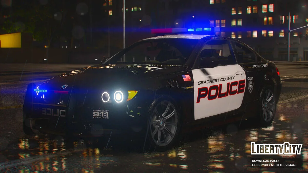 2008 BMW M3 E92 SCPD v1.0 / GTA 5