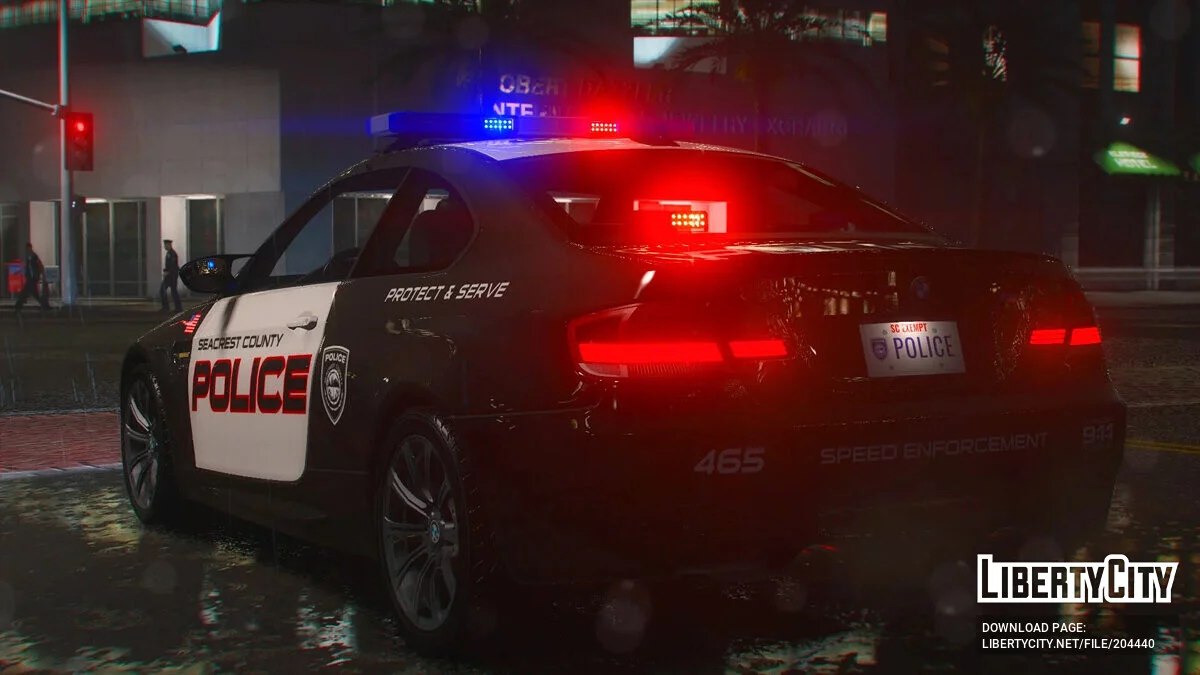 2008 BMW M3 E92 SCPD v1.0 / GTA 5