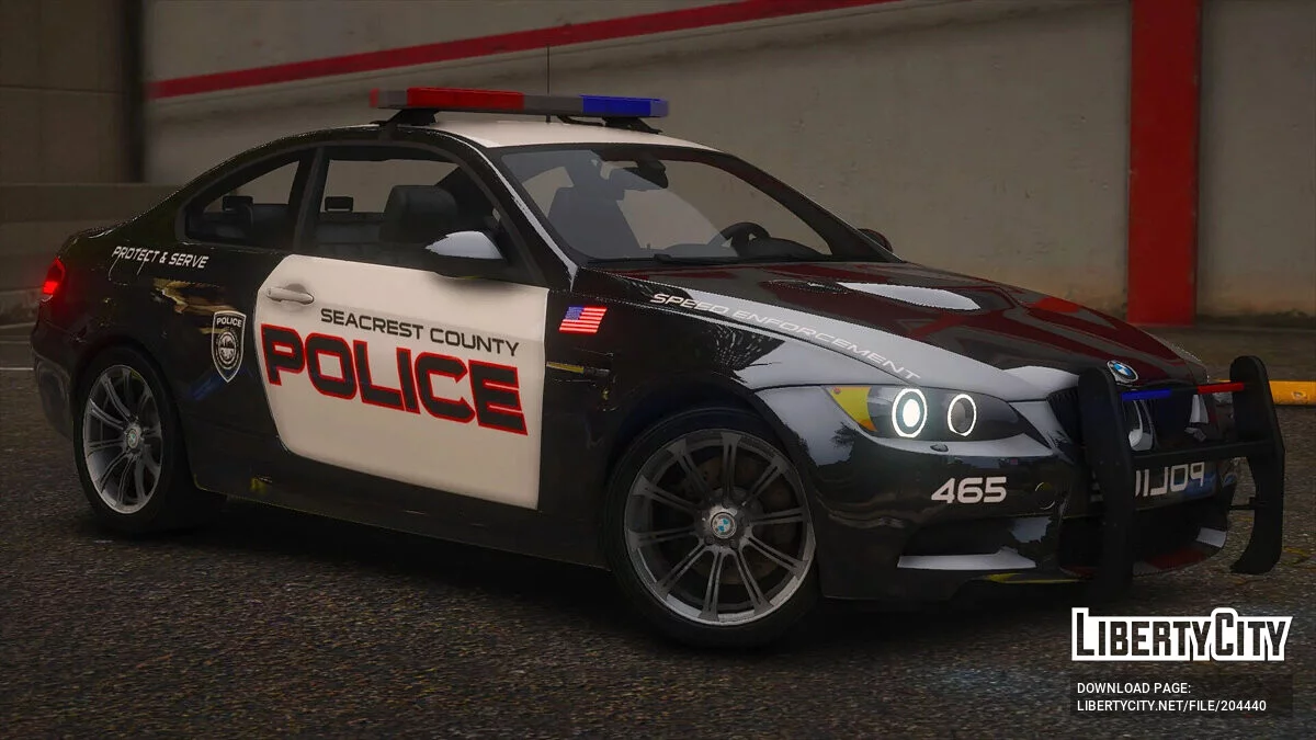 2008 BMW M3 E92 SCPD v1.0 / GTA 5