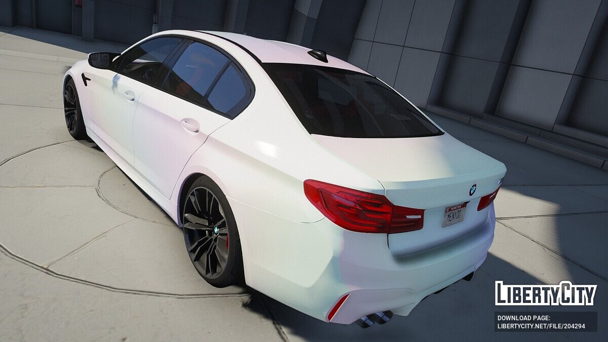 Скачать 2018 BMW M5 F90 Gradient для GTA 5