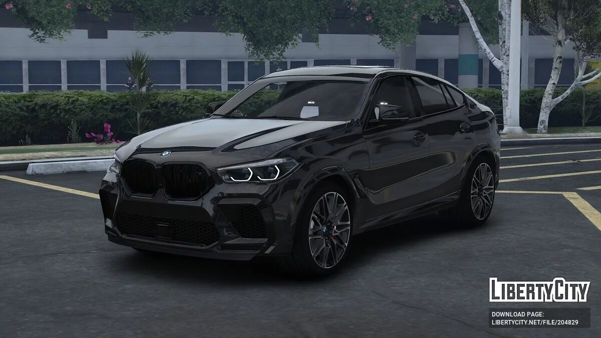 2021 BMW X6 M COMPETITION F96 / GTA 5