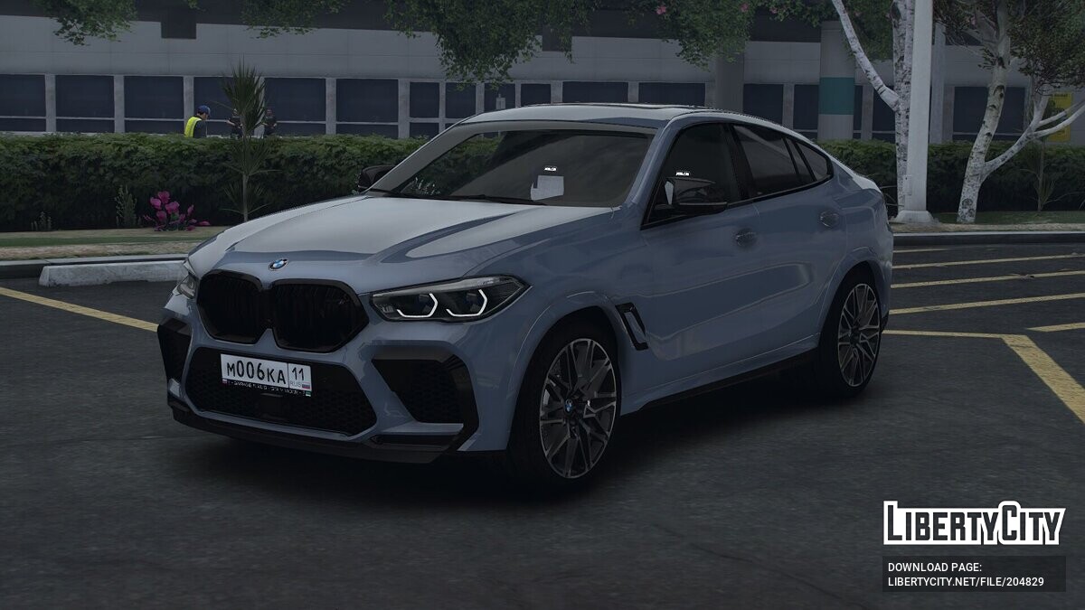 Скачать 2021 BMW X6 M COMPETITION F96 для GTA 5