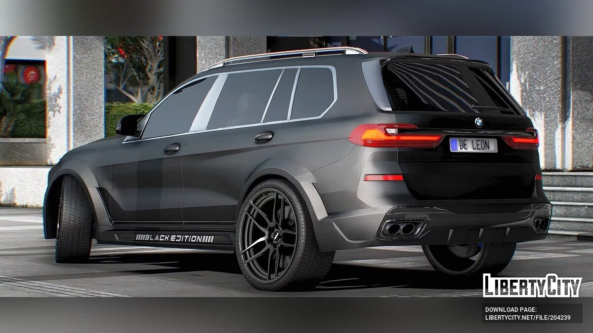 2023 BMW X7 BLACK EDITED / GTA 5