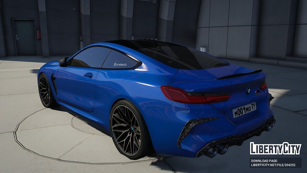 Скачать BMW M8 Competition 2021 для GTA 5