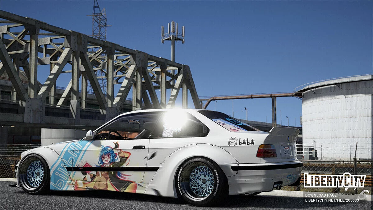 BMW M3 E36 Rocket Bunny bilibili / GTA 5