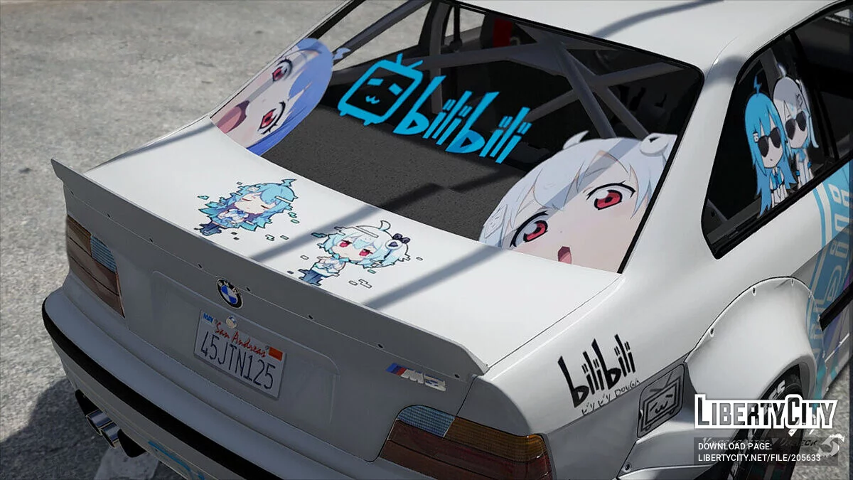 BMW M3 E36 Rocket Bunny bilibili / GTA 5