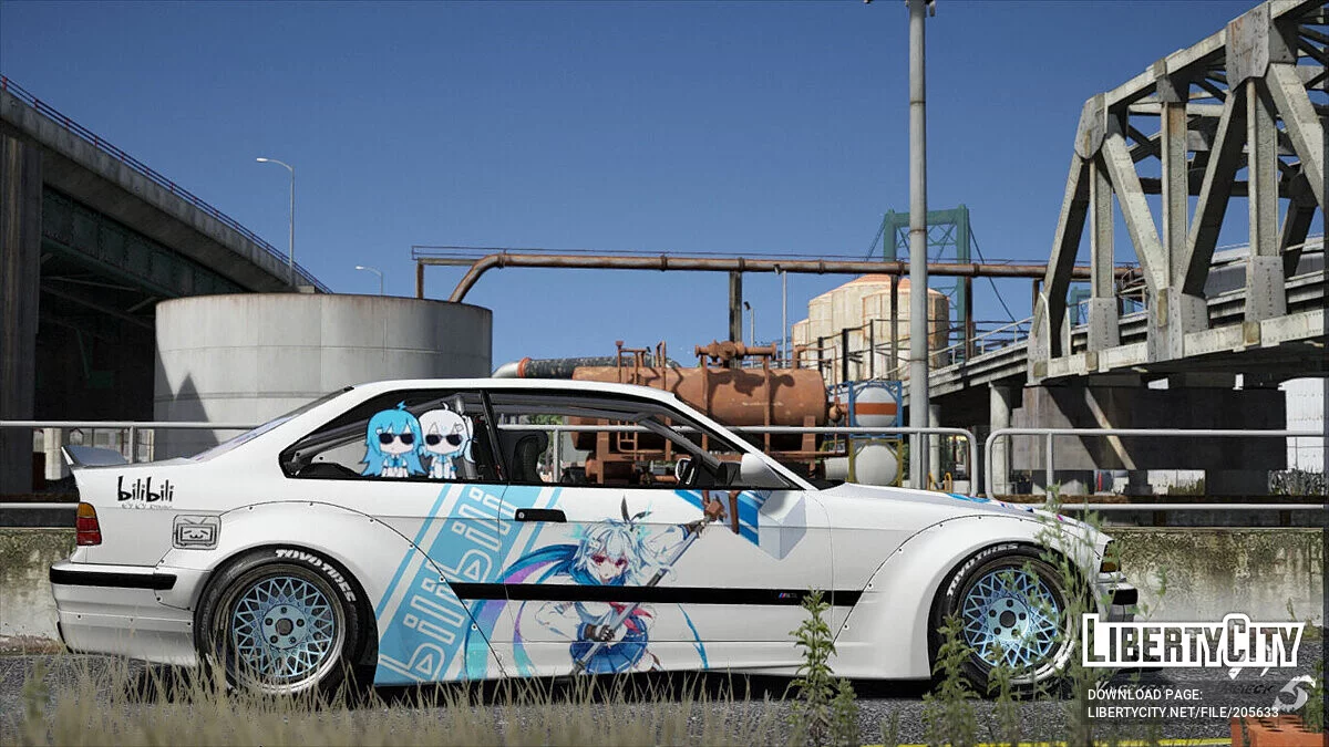 BMW M3 E36 Rocket Bunny bilibili / GTA 5