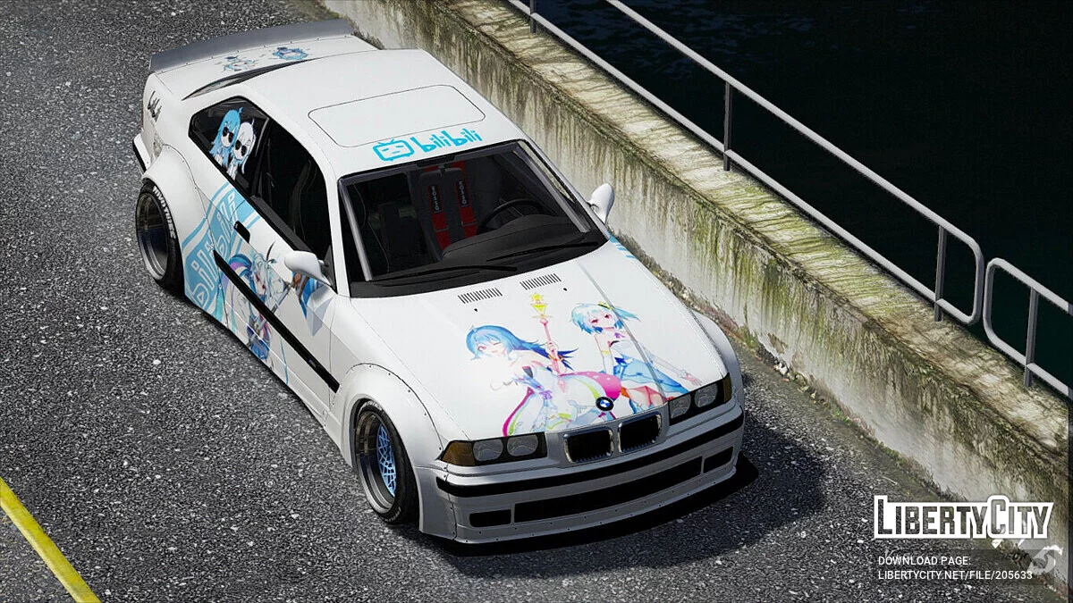 BMW M3 E36 Rocket Bunny bilibili / GTA 5