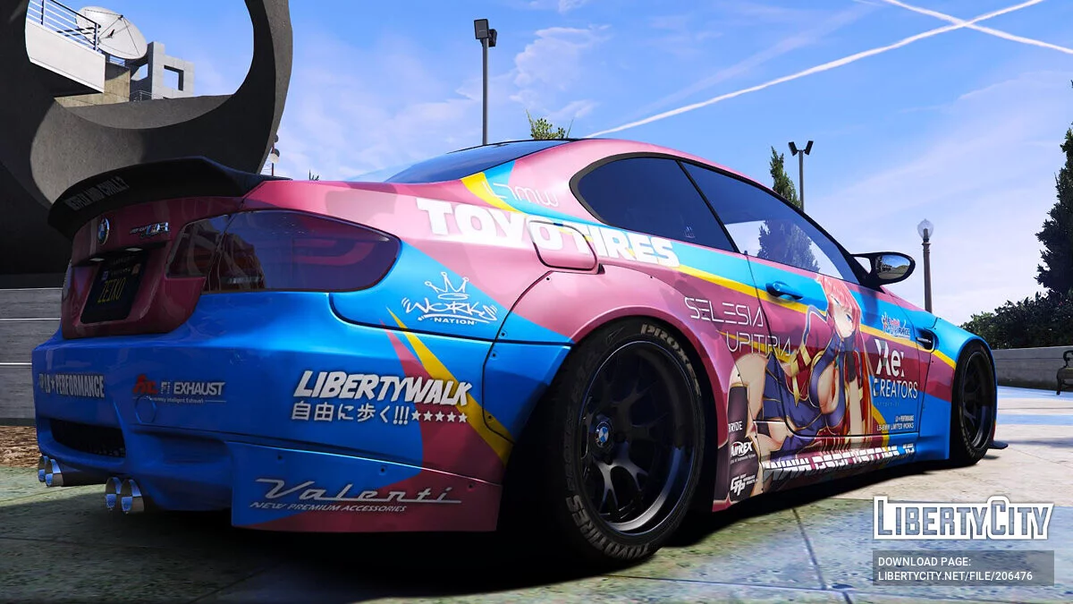 BMW M3 E92 Liberty Walk Selesia / GTA 5