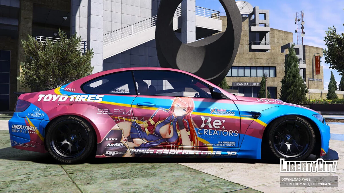 BMW M3 E92 Liberty Walk Selesia / GTA 5