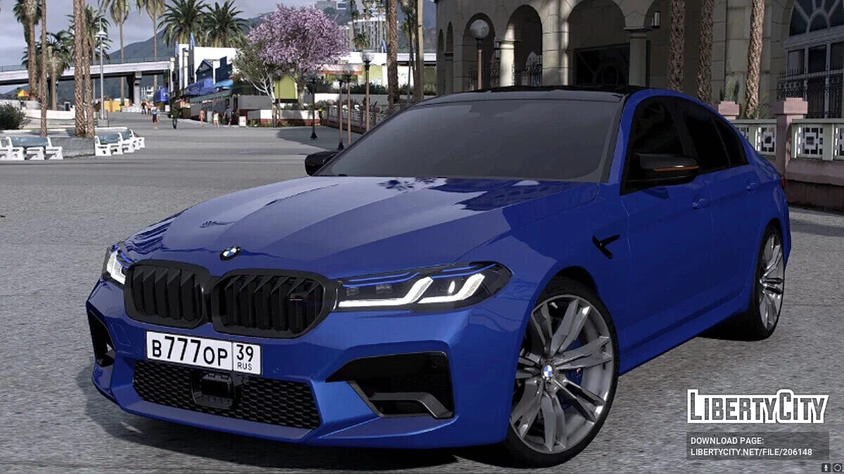 BMW M5 Competition LCI F90 / GTA 5