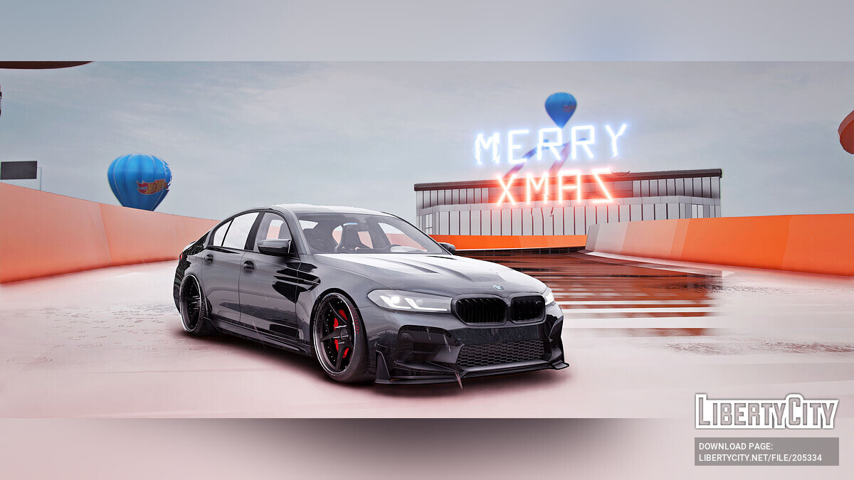 Скачать BMW M5 CS With Carbon Roof для GTA 5