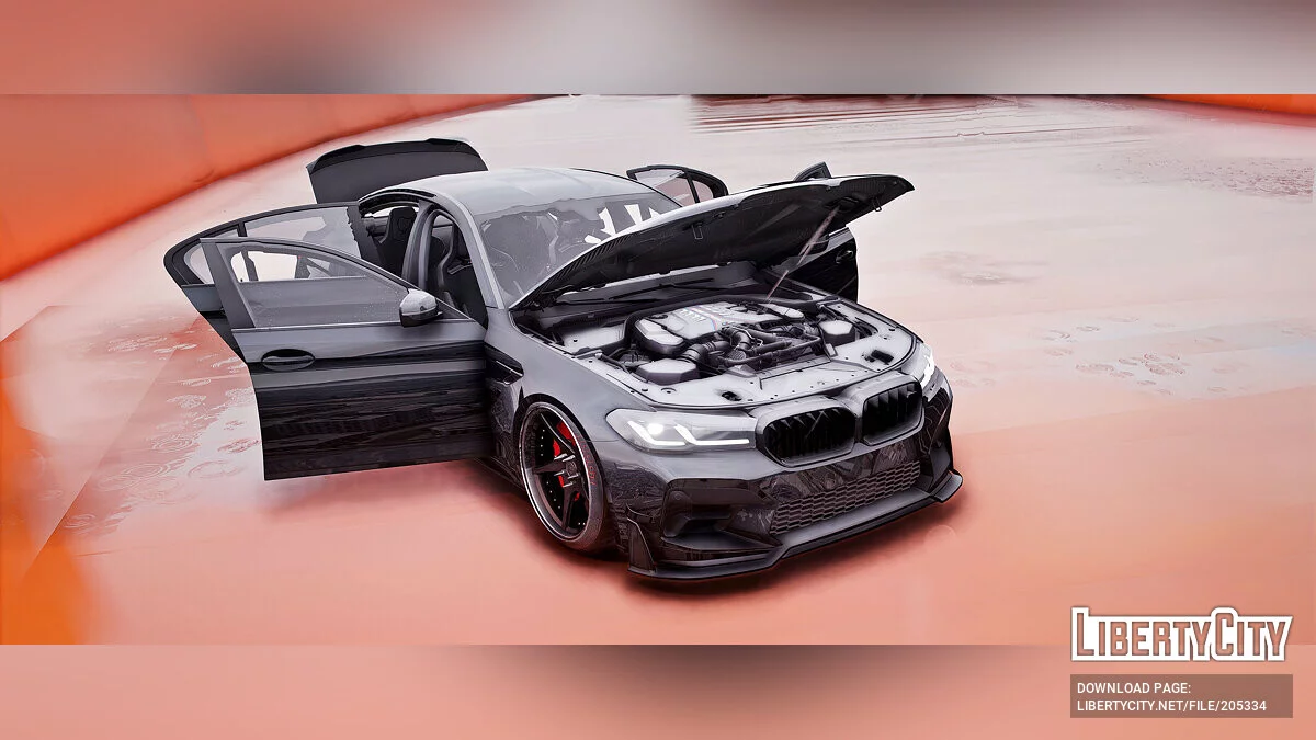BMW M5 CS With Carbon Roof / GTA 5