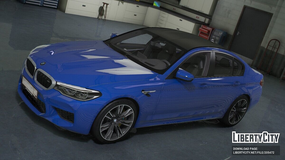 Скачать BMW M5 F90 для GTA 5