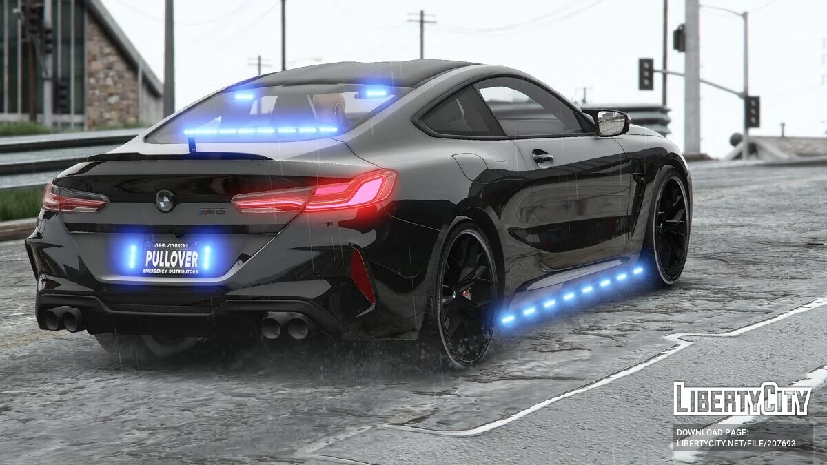 2023 BMW M8 Undercover Gang Unit / GTA 5