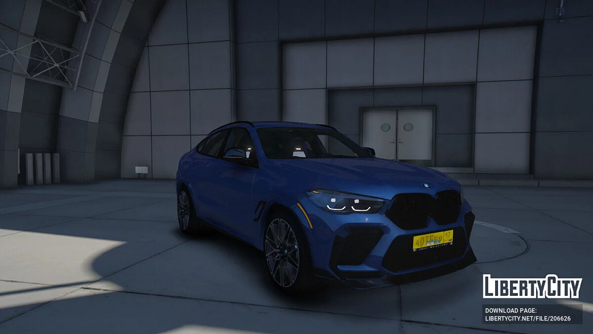 BMW X6M Competition 2022 / GTA 5