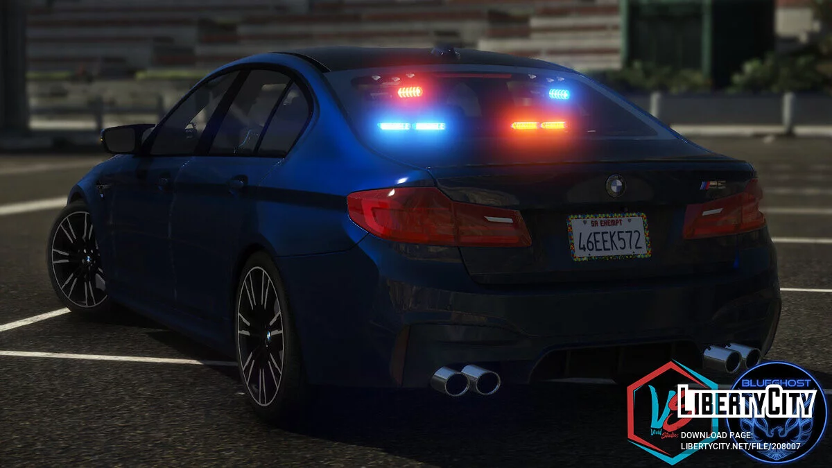 2018 BMW M5 F90 Unmarked / GTA 5