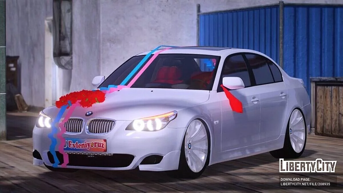 BMW 520d E60 Düğün / GTA 5
