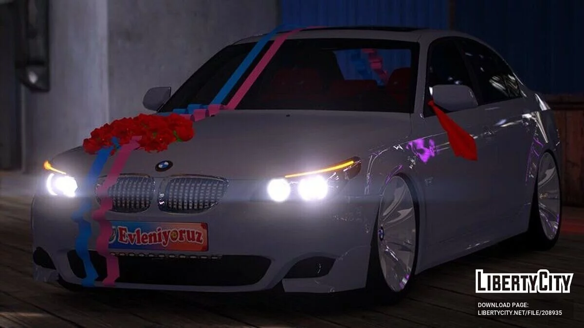 BMW 520d E60 Düğün / GTA 5