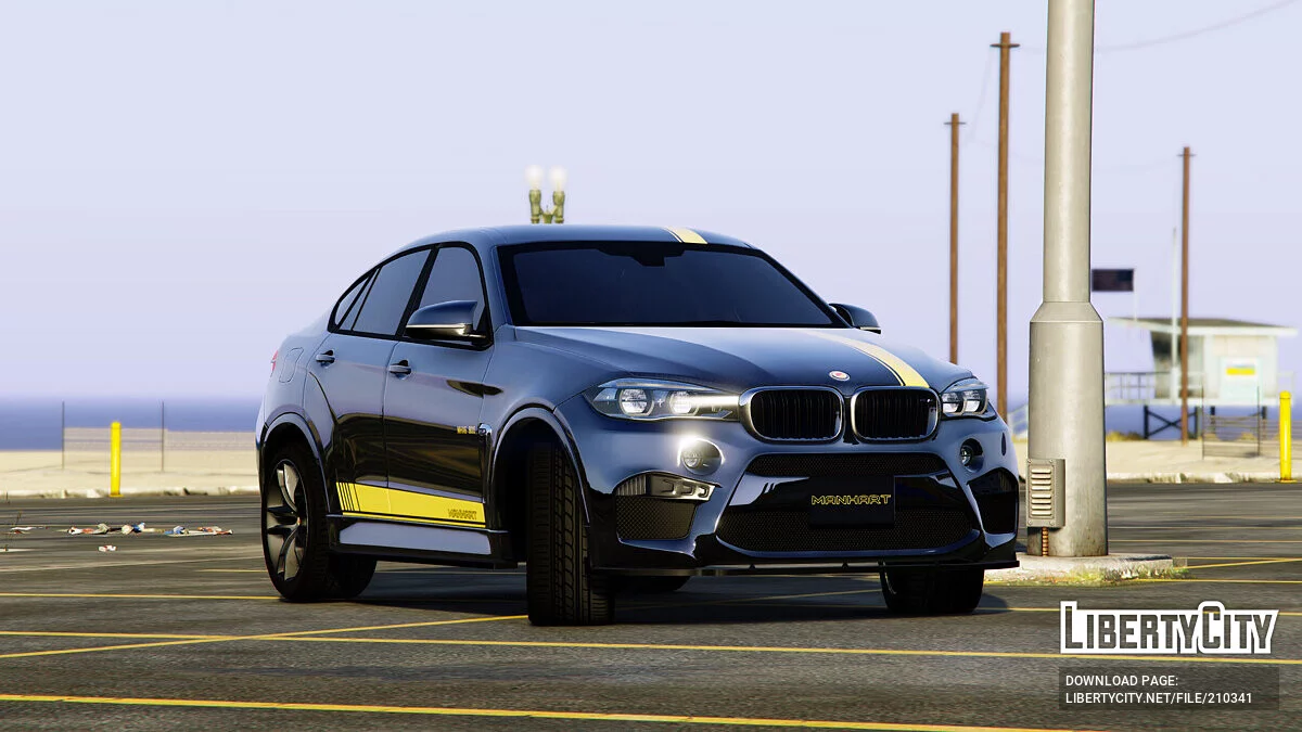 2016 BMW X6M MANHART / GTA 5