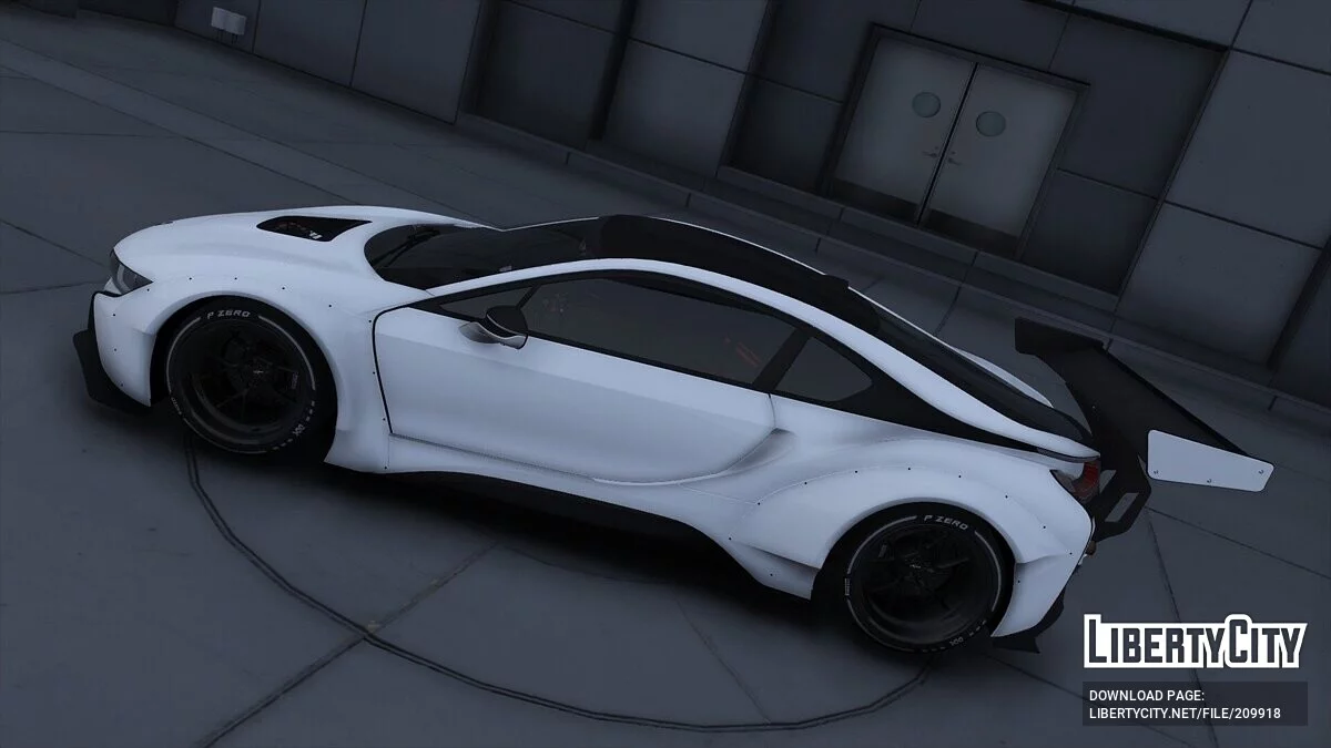 BMW i8 WB Dragon Dinamic Lights / GTA 5