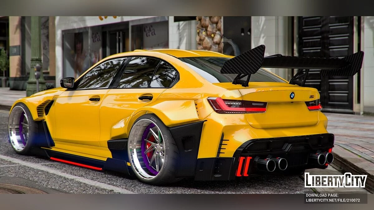 BMW M3 BXANE Widebody Custom / GTA 5