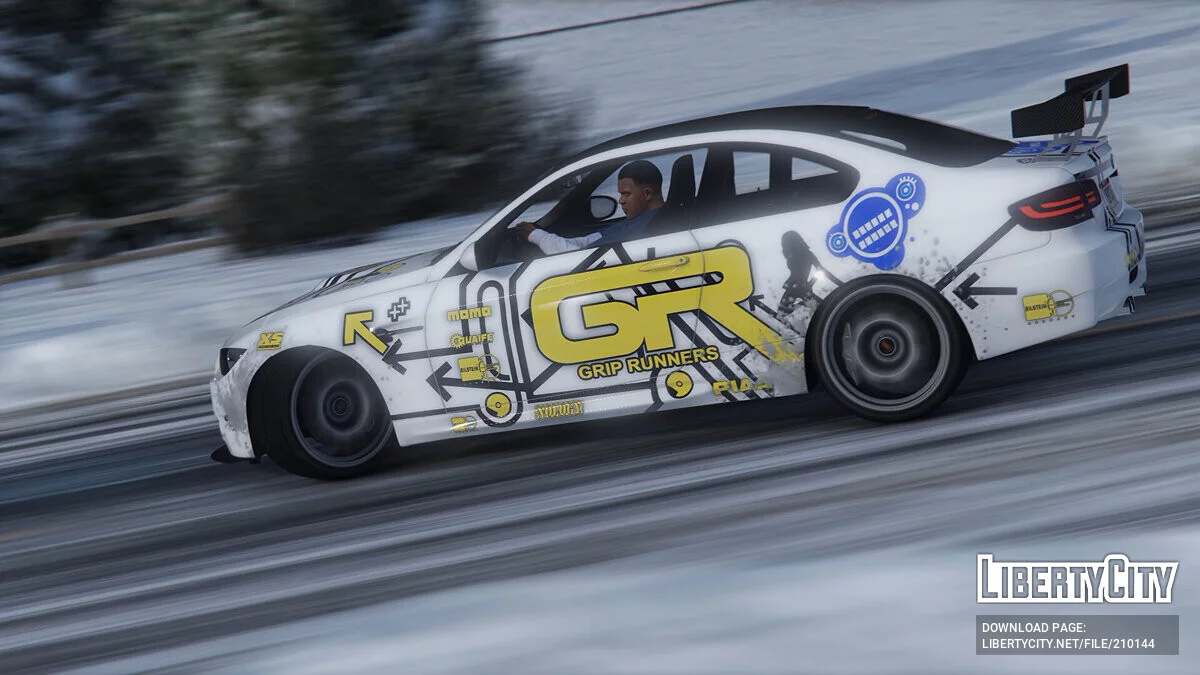 BMW M3 E92 GTS (Ray Krieger's Vinyl) Grip King's / GTA 5