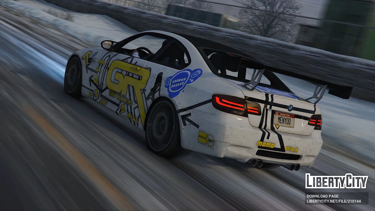 BMW M3 E92 GTS (Ray Krieger's Vinyl) Grip King's / GTA 5