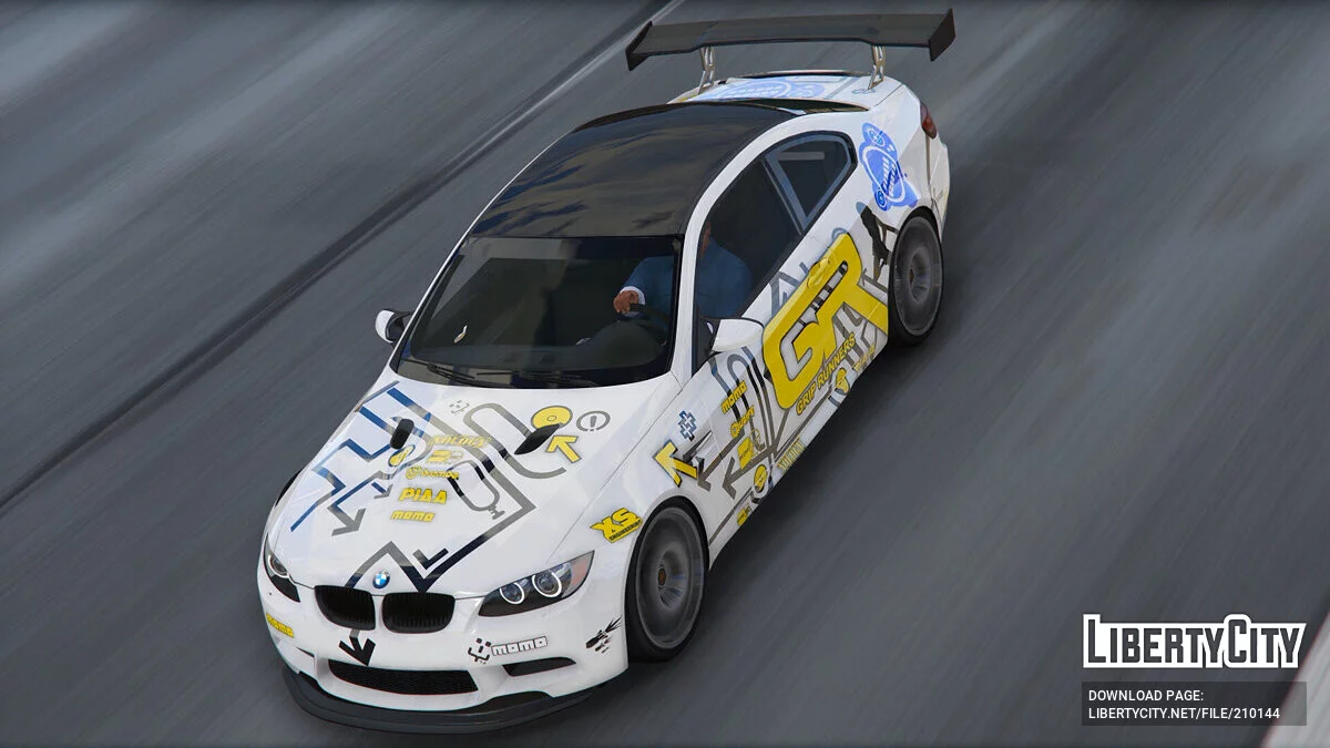BMW M3 E92 GTS (Ray Krieger's Vinyl) Grip King's / GTA 5