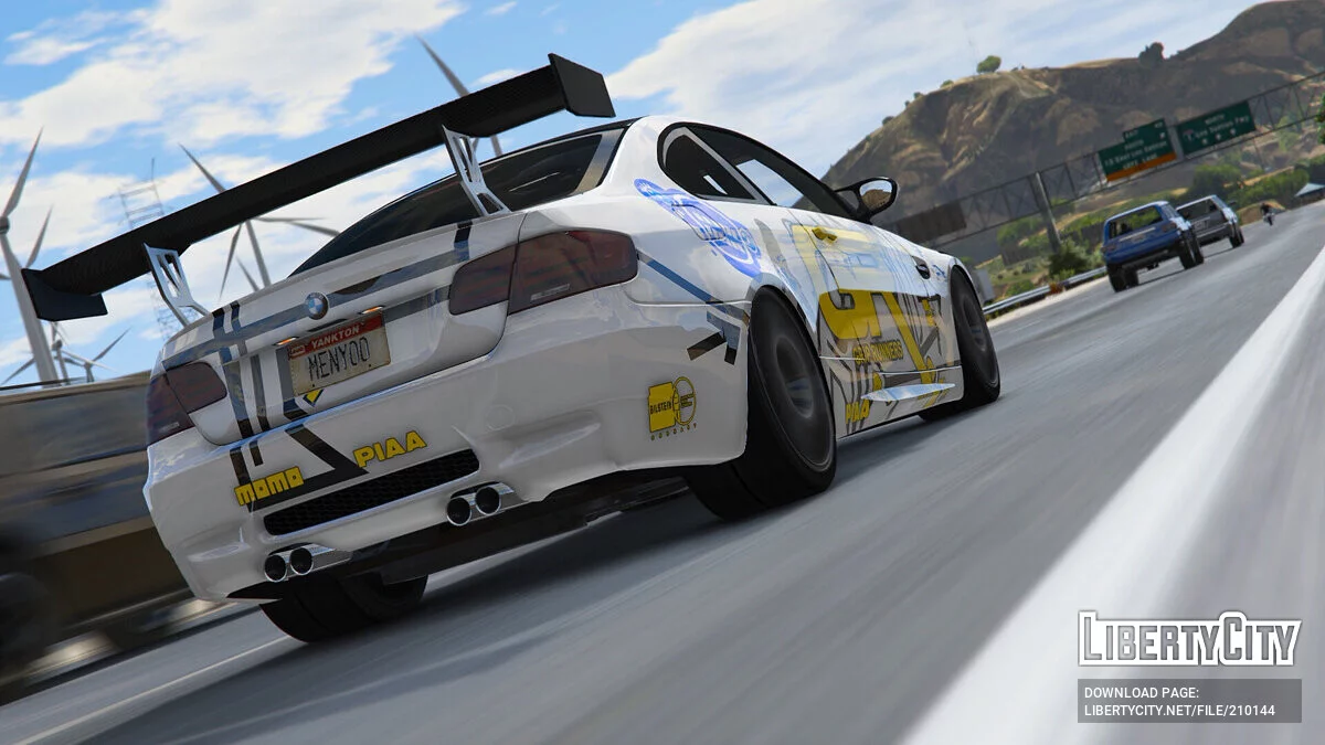 BMW M3 E92 GTS (Ray Krieger's Vinyl) Grip King's / GTA 5