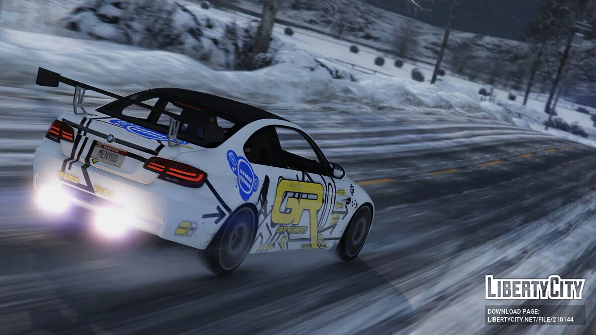 BMW M3 E92 GTS (Ray Krieger's Vinyl) Grip King's / GTA 5