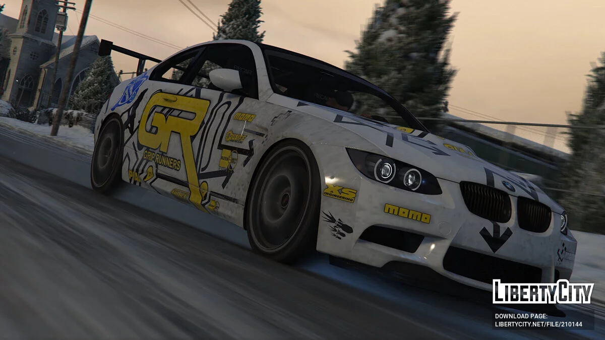 BMW M3 E92 GTS (Ray Krieger's Vinyl) Grip King's / GTA 5