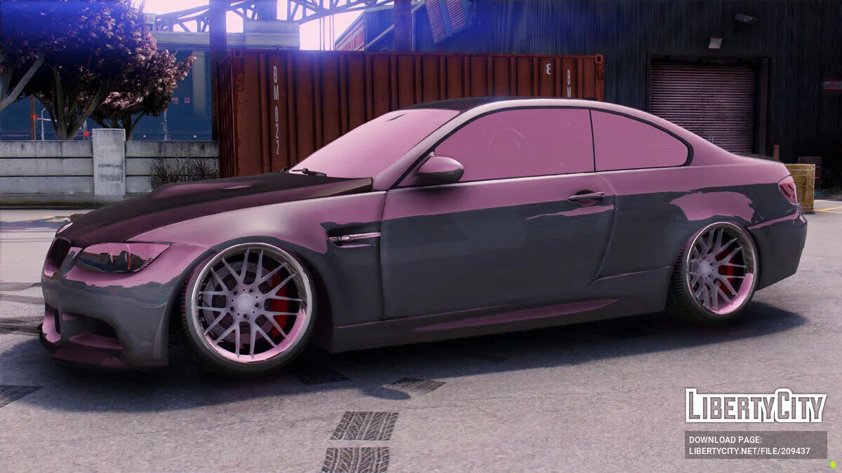 BMW M3 E92 Stance v1.0.2 / GTA 5