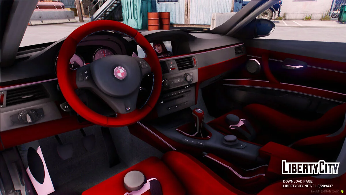 BMW M3 E92 Stance v1.0.2 / GTA 5