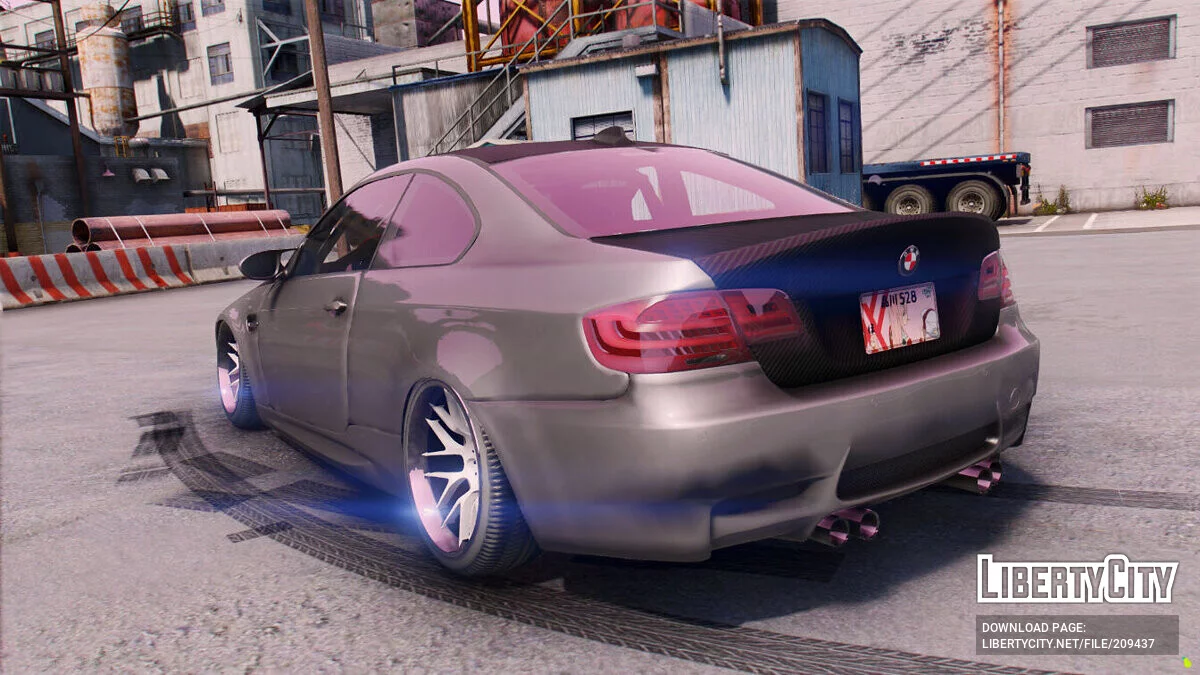 BMW M3 E92 Stance v1.0.2 / GTA 5