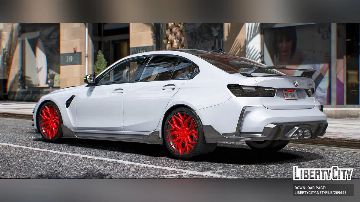 BMW M3 G80 Competition + Tuning / GTA 5
