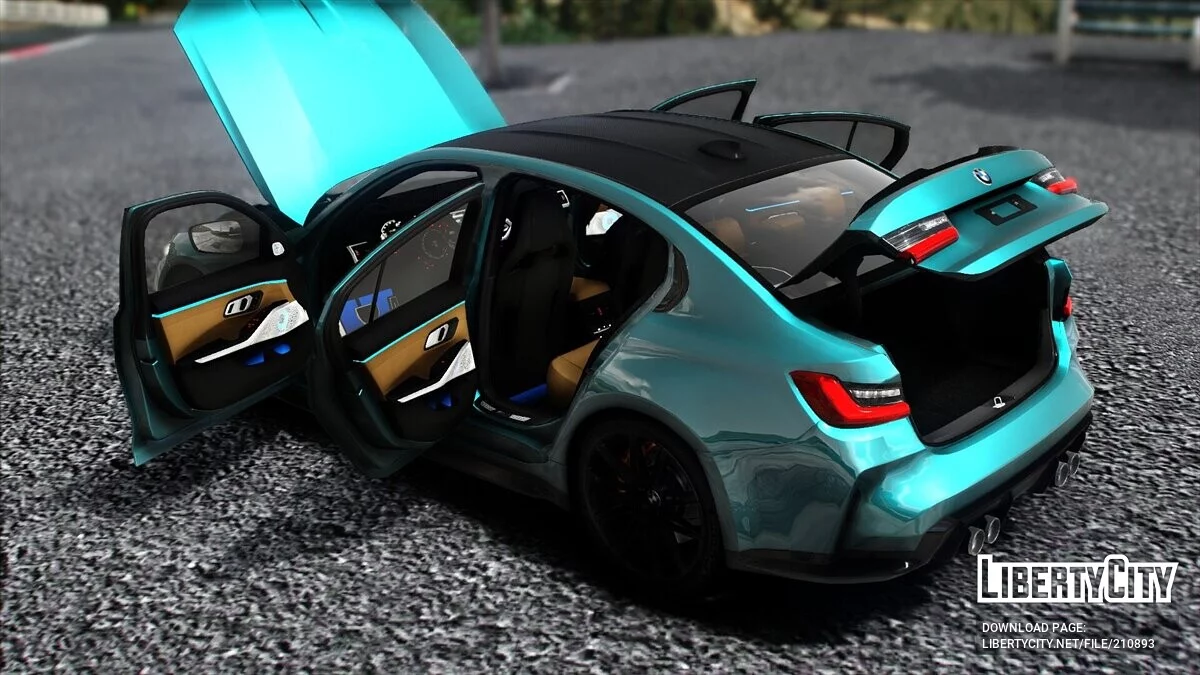 BMW M3 Competition 2021 / GTA 5