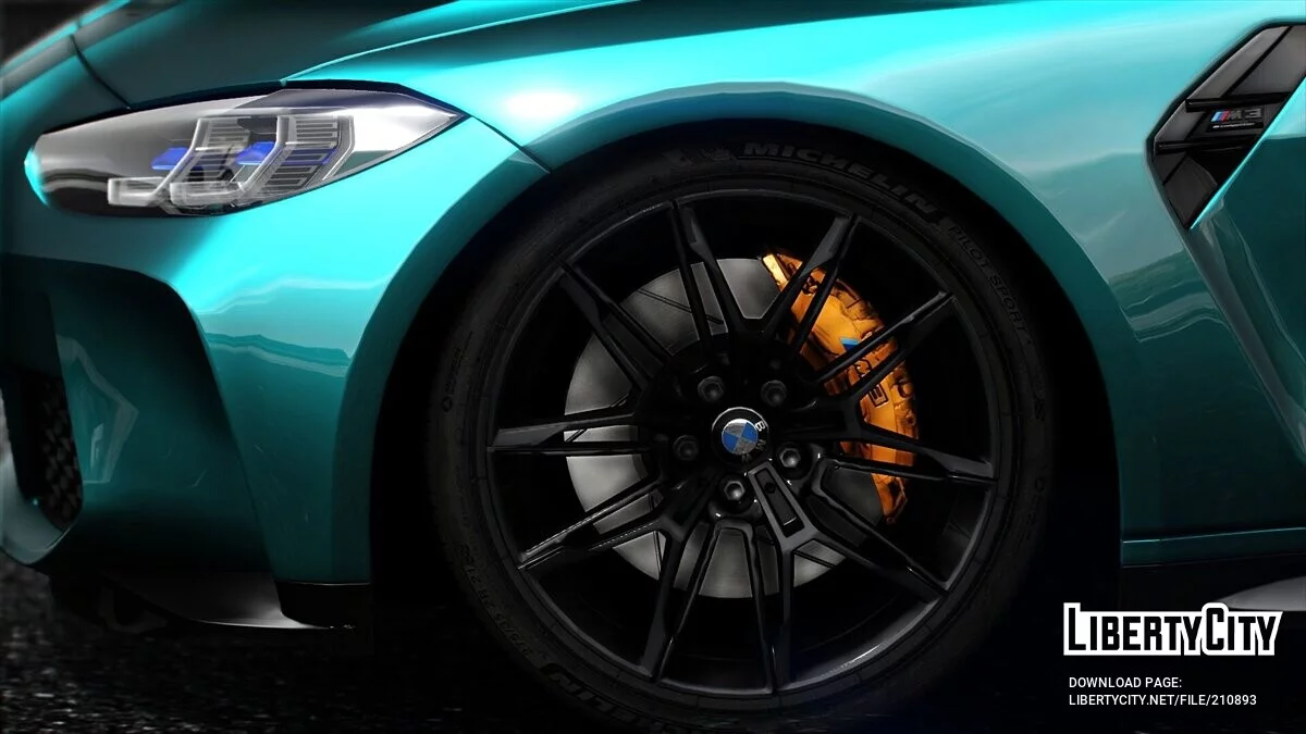 BMW M3 Competition 2021 / GTA 5