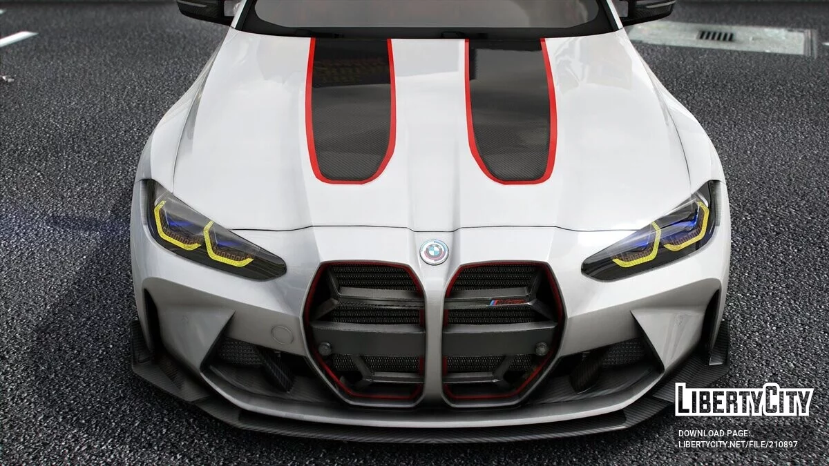 BMW M4 CSL 2023 / GTA 5