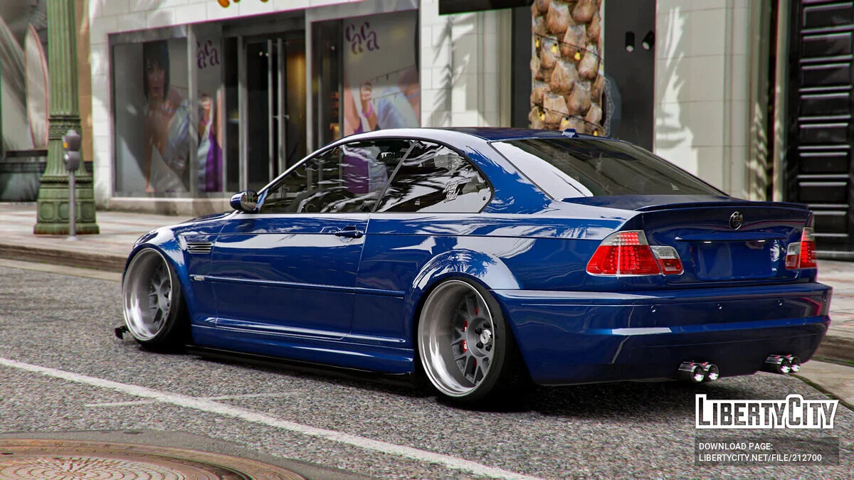 BMW E46 Custom (5 Seater) / GTA 5