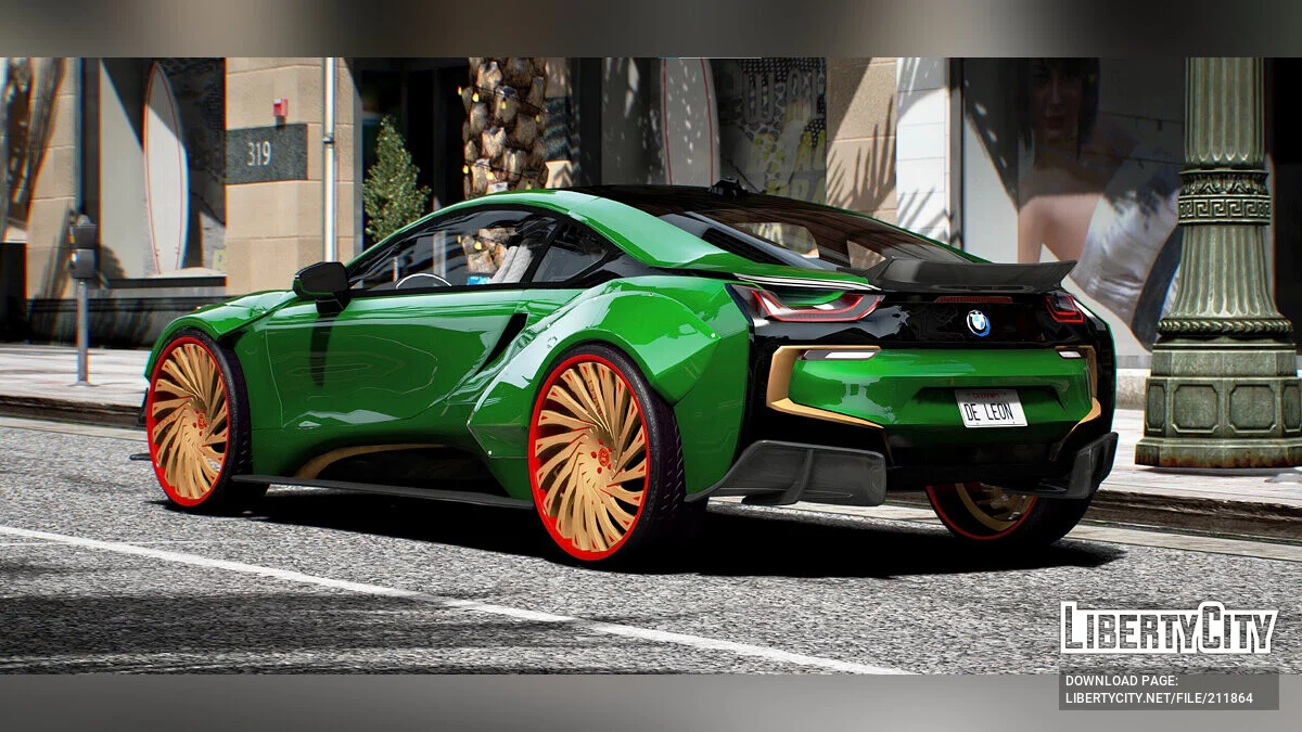 BMW I8 On Rucci Wheels / GTA 5