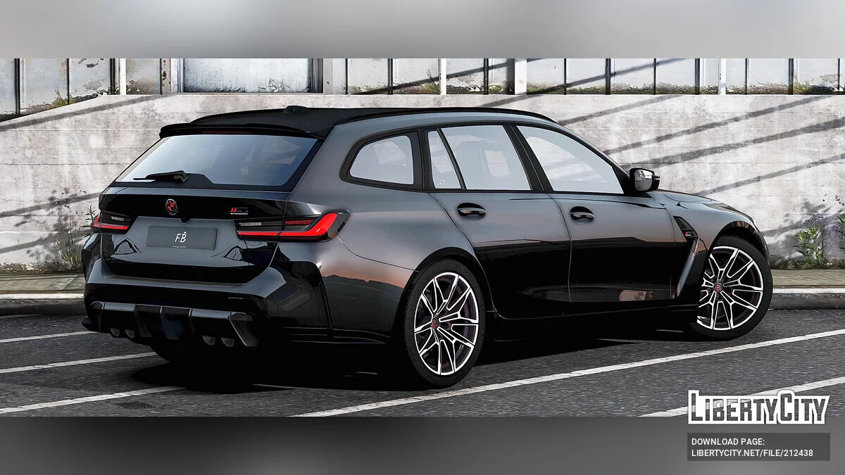 BMW M3 Touring Red Badge Edition / GTA 5