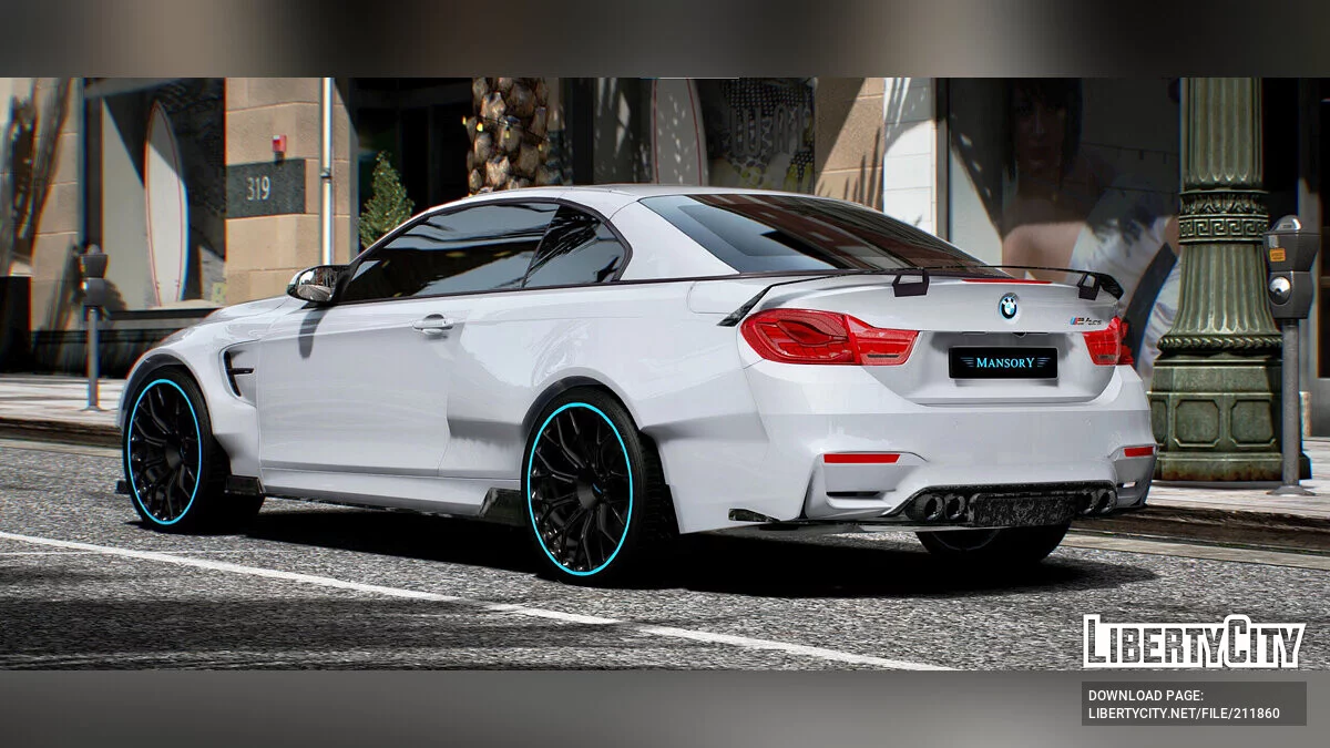 BMW M4 Mansory Widebody (Convertible) / GTA 5