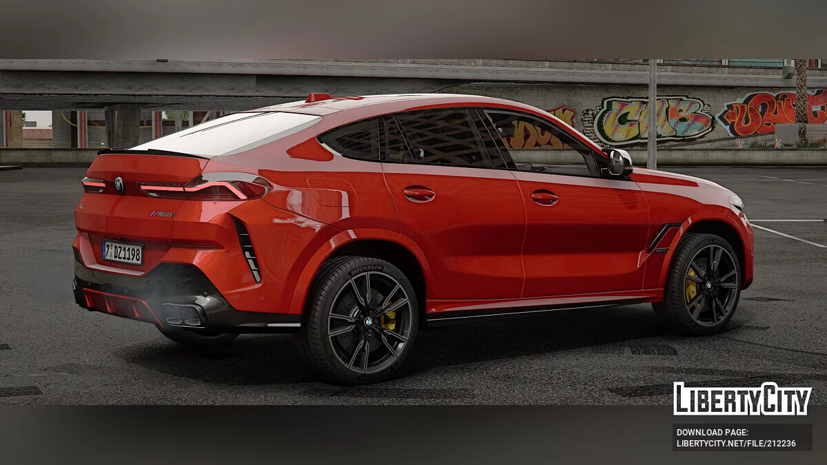 BMW X6 M60i 2023 / GTA 5